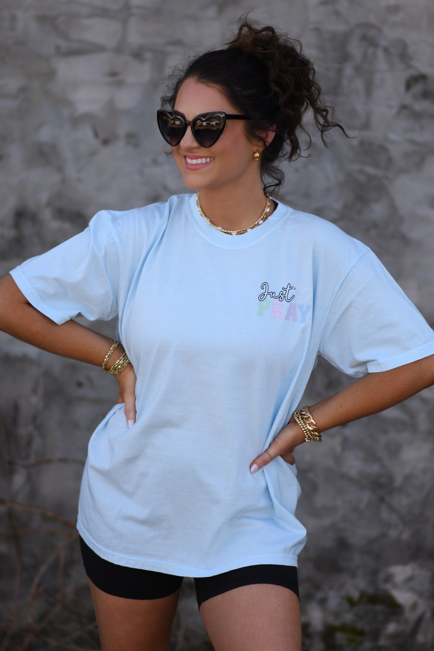 Living The Prayers Comfort Colors Tee
