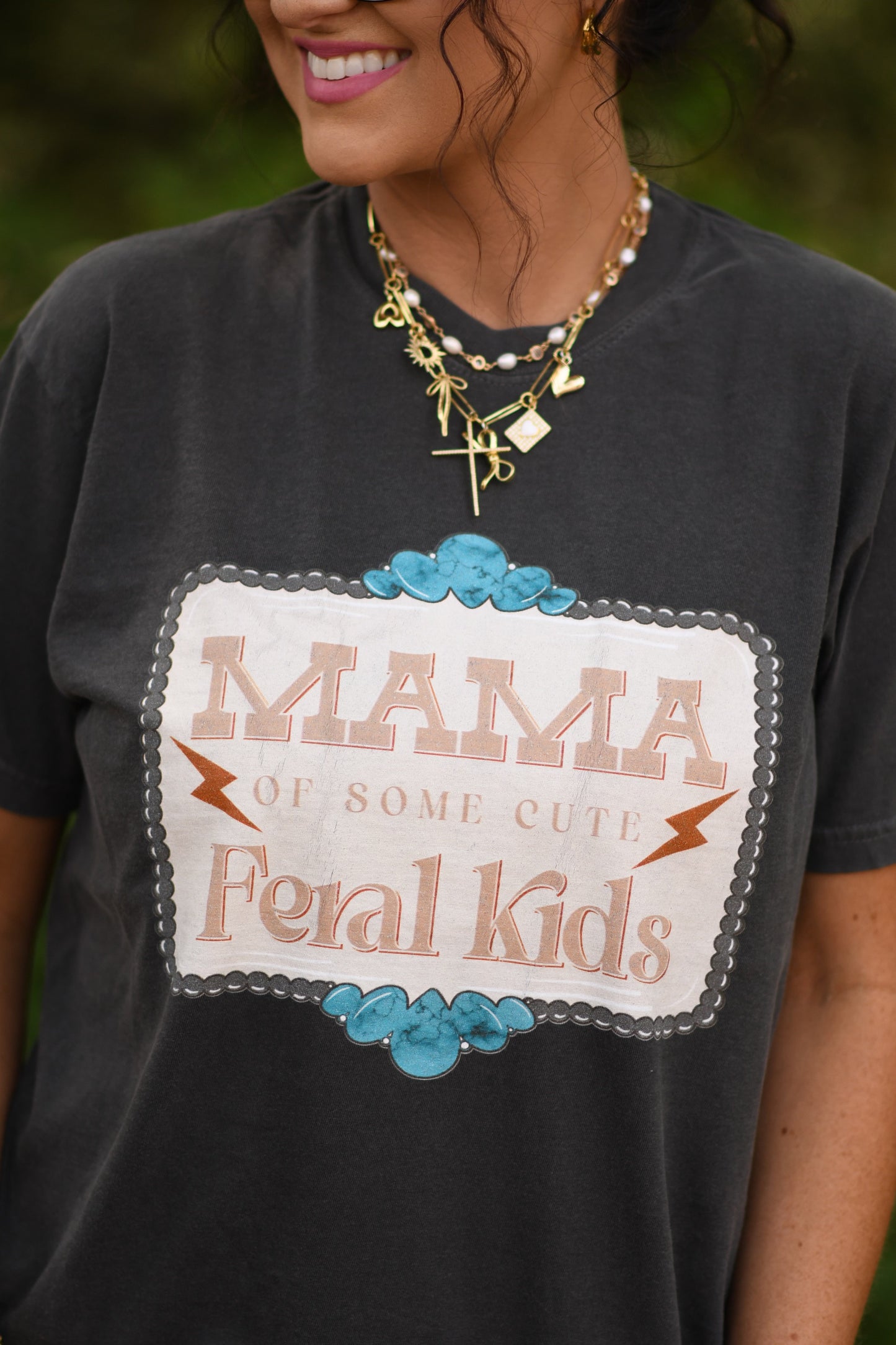 Mama of some cute feral kids tee
