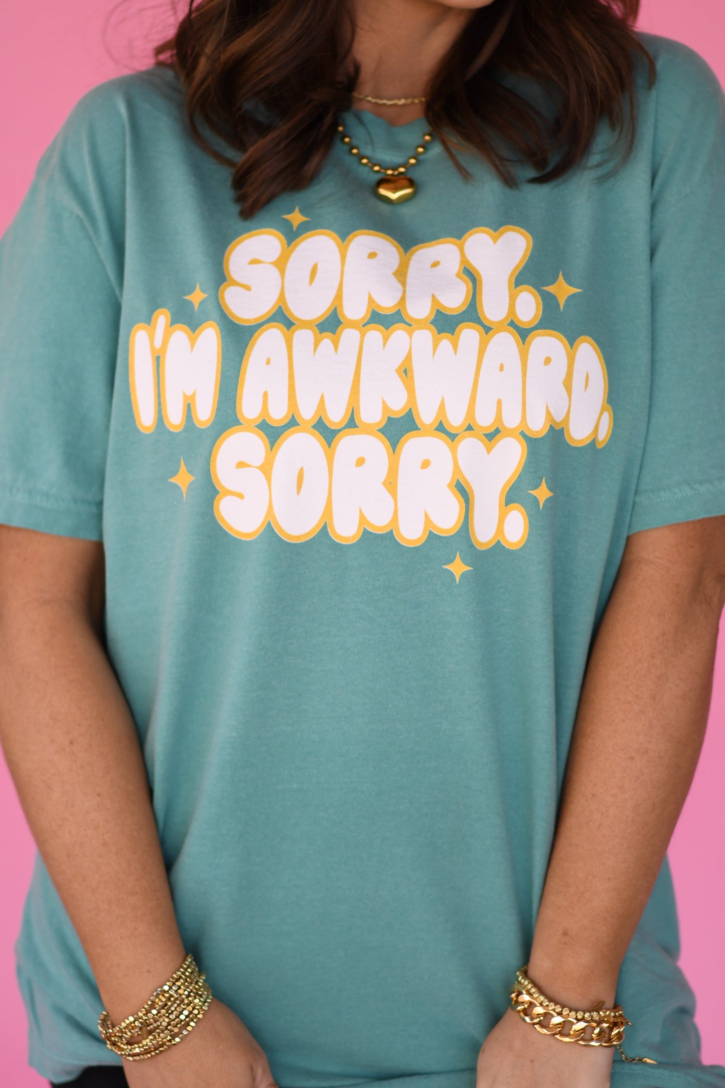 Sorry I’m awkward tee