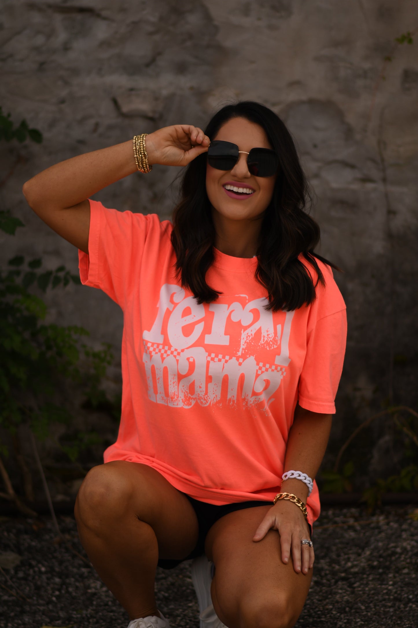 Feral Mama comfort colors tee