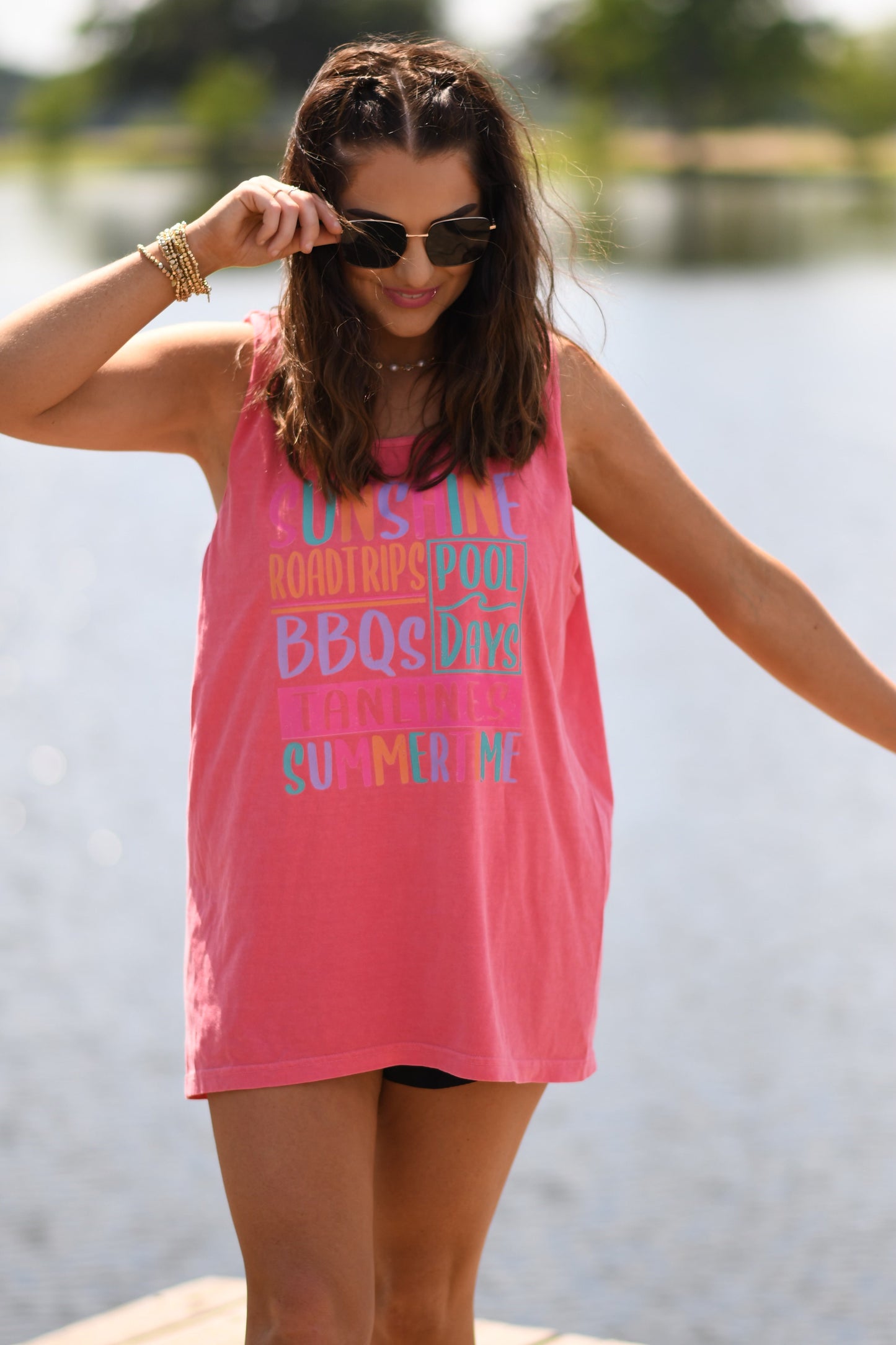 Summertime Comfort Colors Tank/Tee