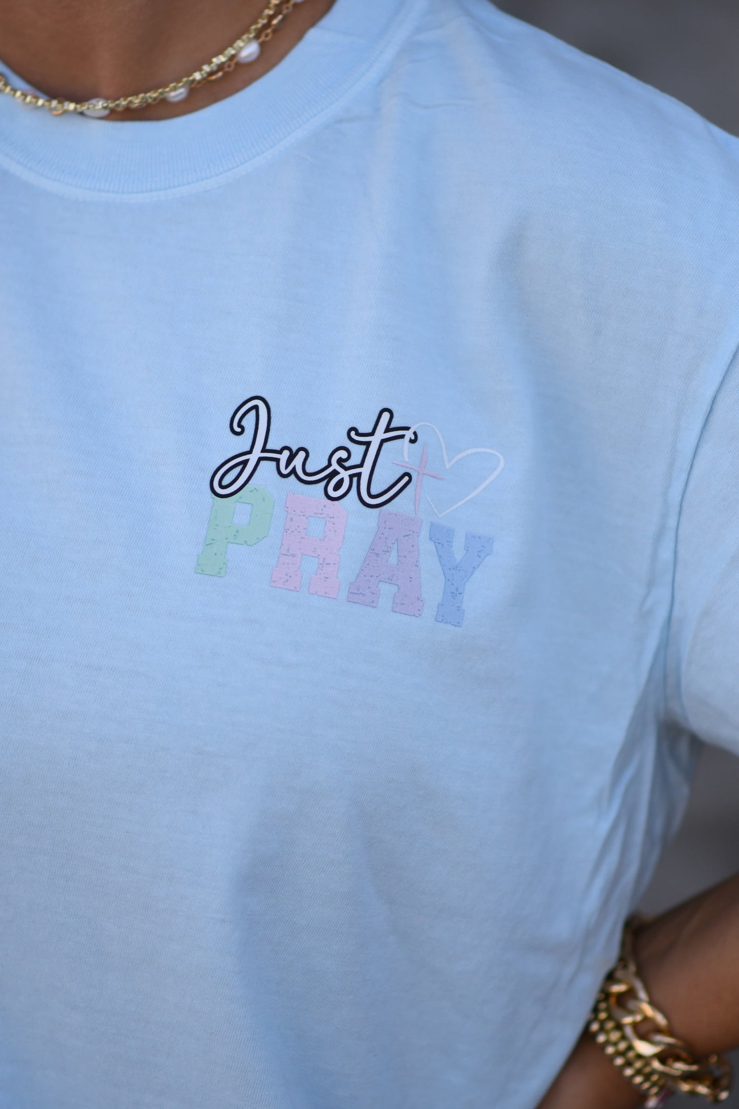Living The Prayers Comfort Colors Tee