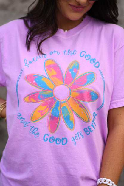 Focus On The Good Comfort Colors Tee
