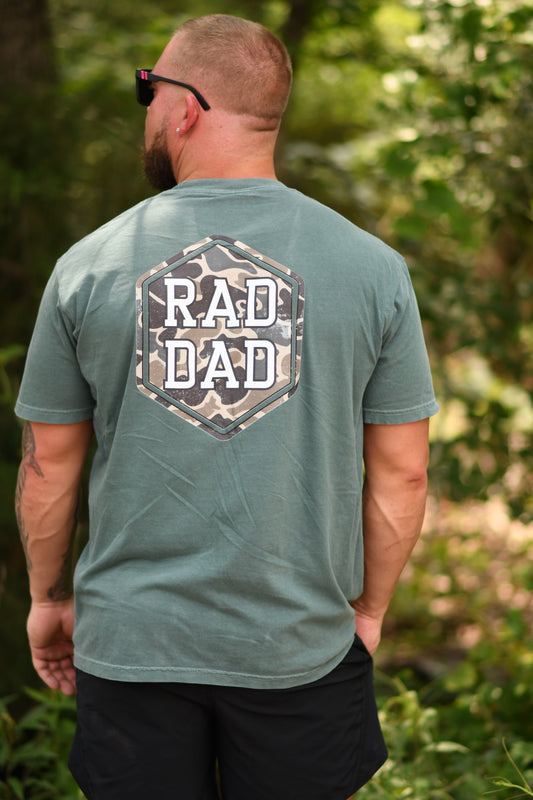 Rad dad camo tee