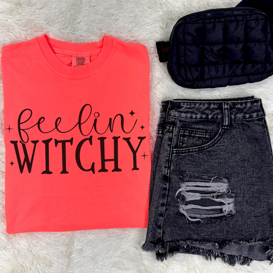 Witchy Neon Comfort Colors Tee