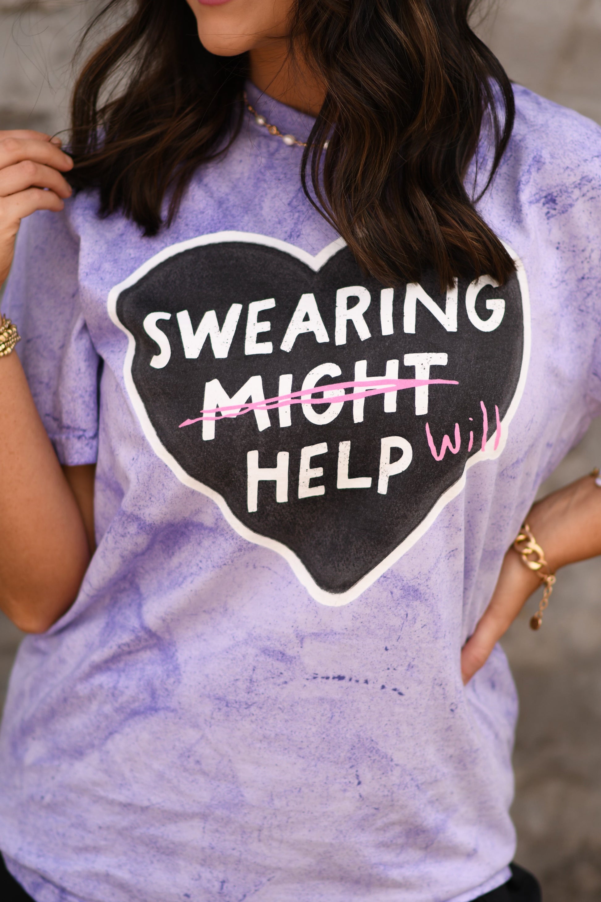 Swearing will help tee