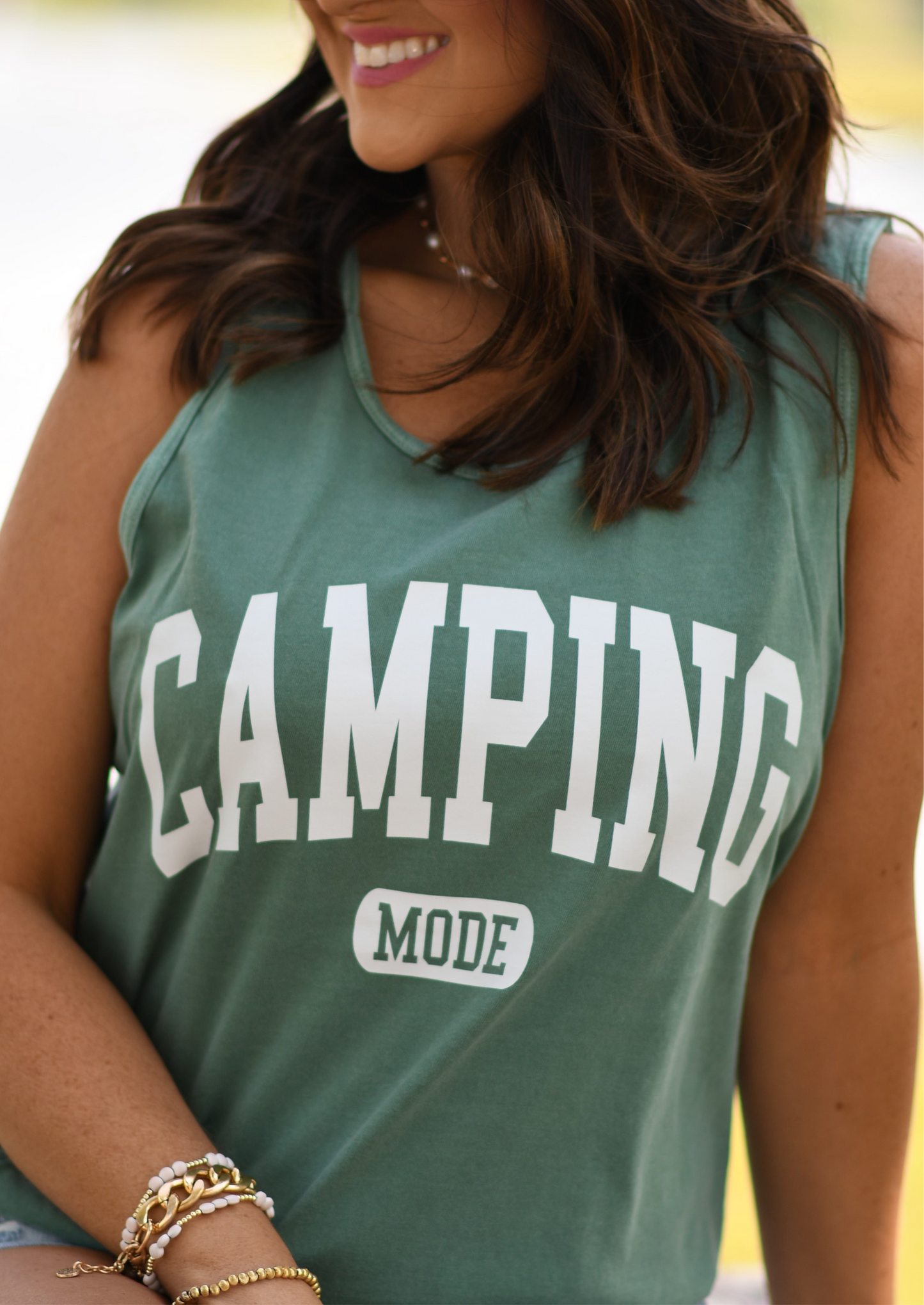 Camping Comfort Colors Tank/Tee