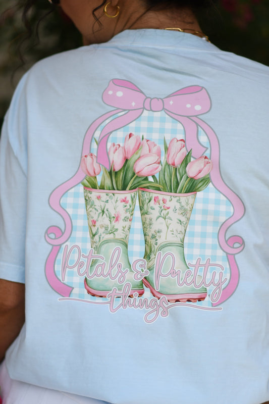 Petals and pretty things tee
