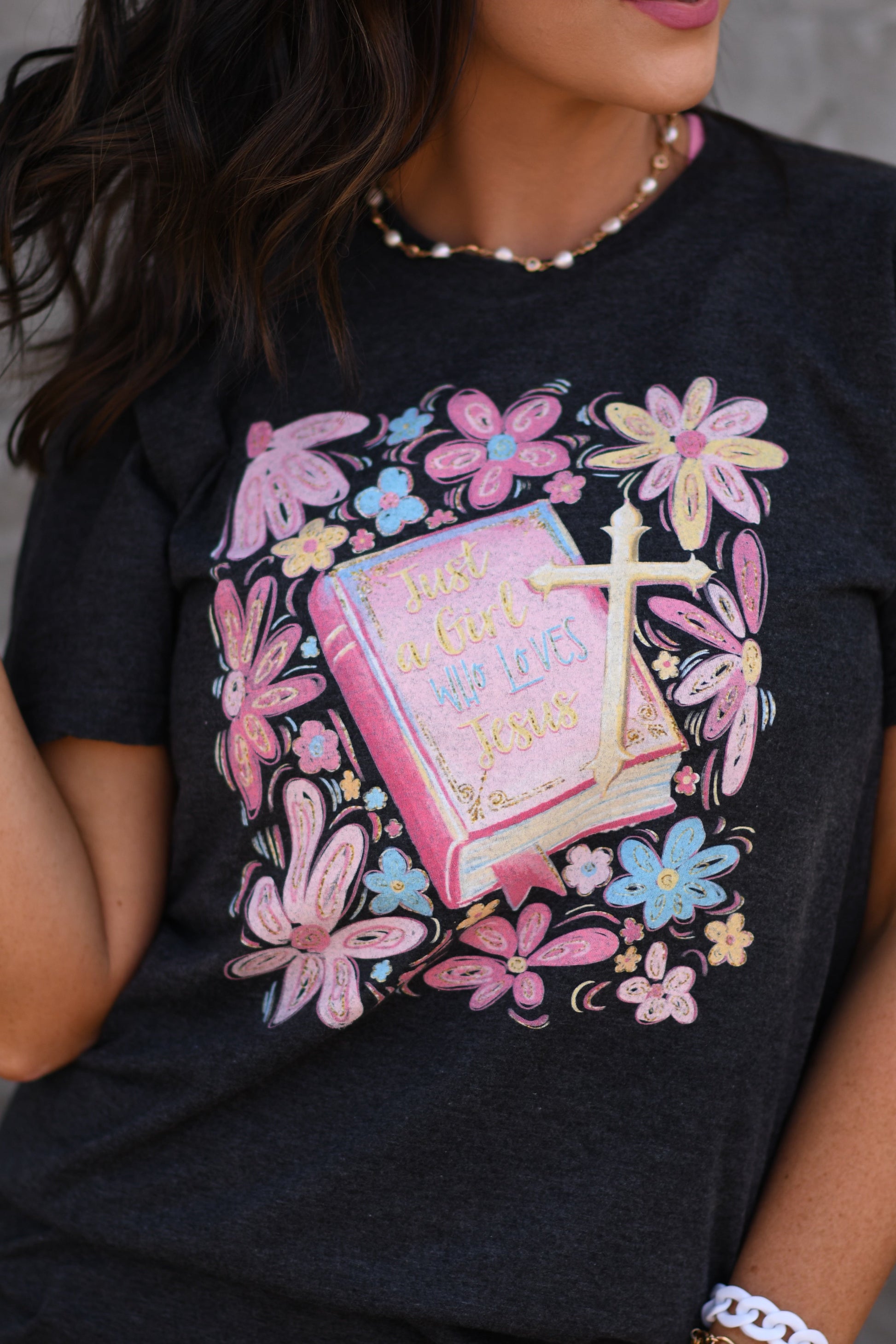 Just a girl tee