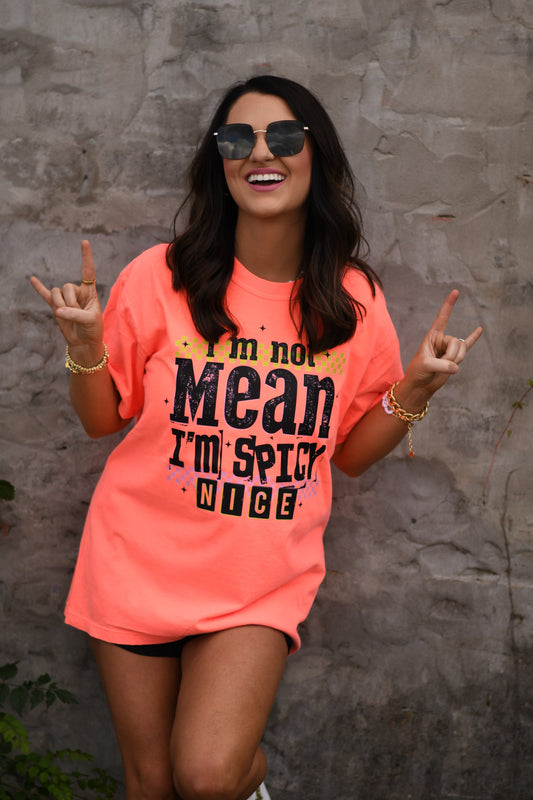 Spicy nice comfort colors tee