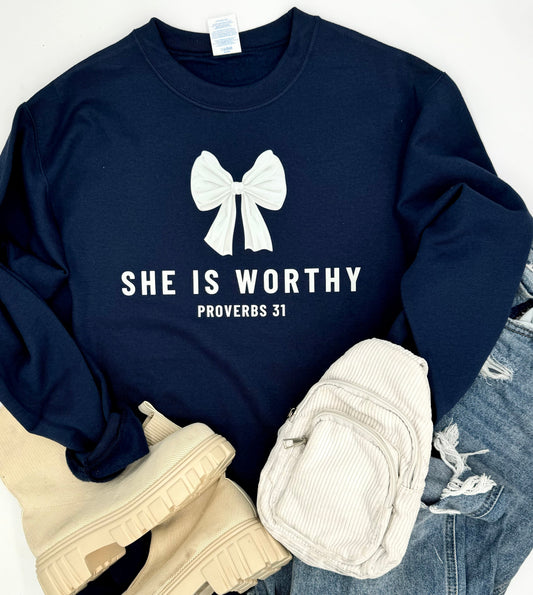She is Worthy Tee/Sweatshirt