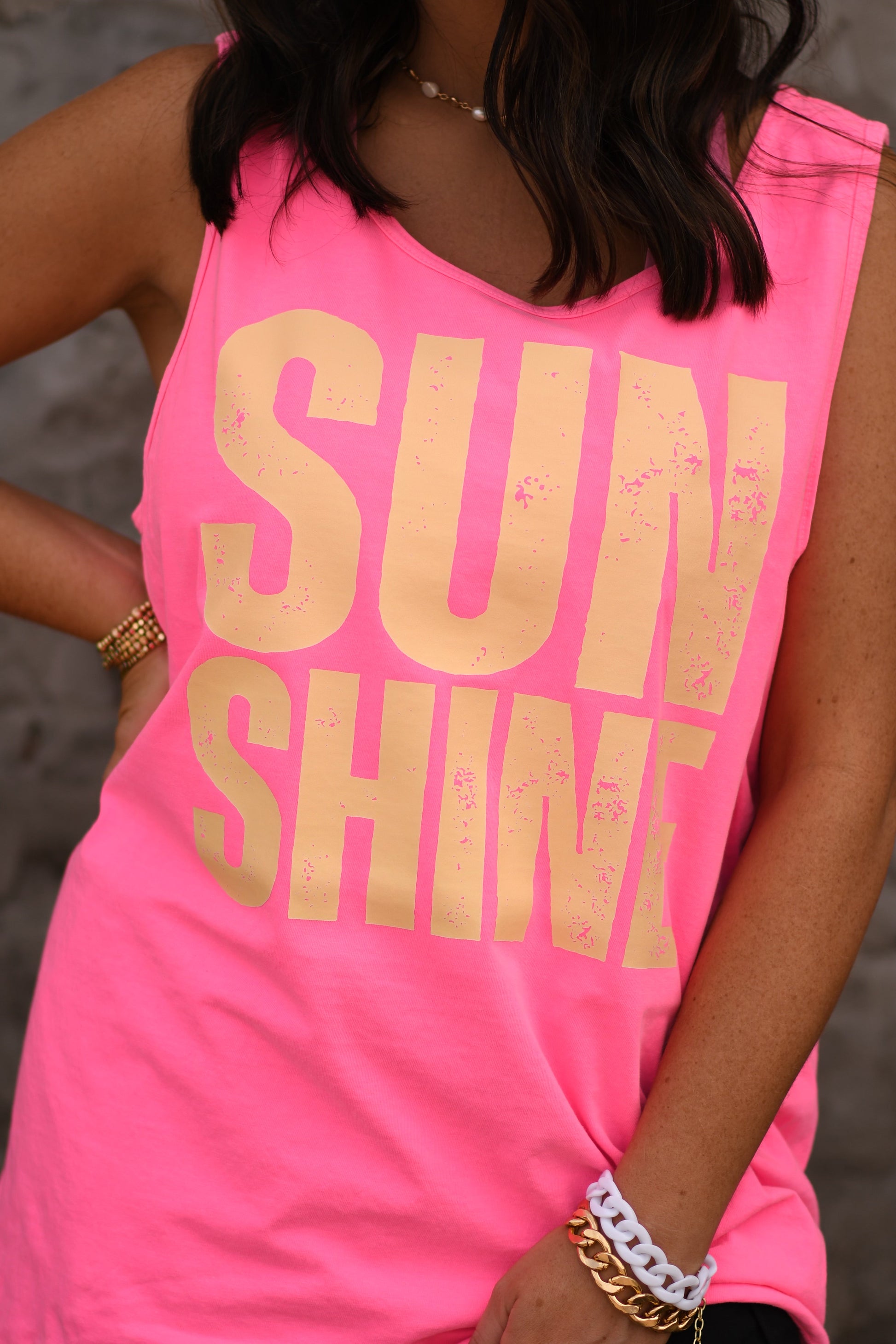 Sunshine, comfort colors, tank or tee