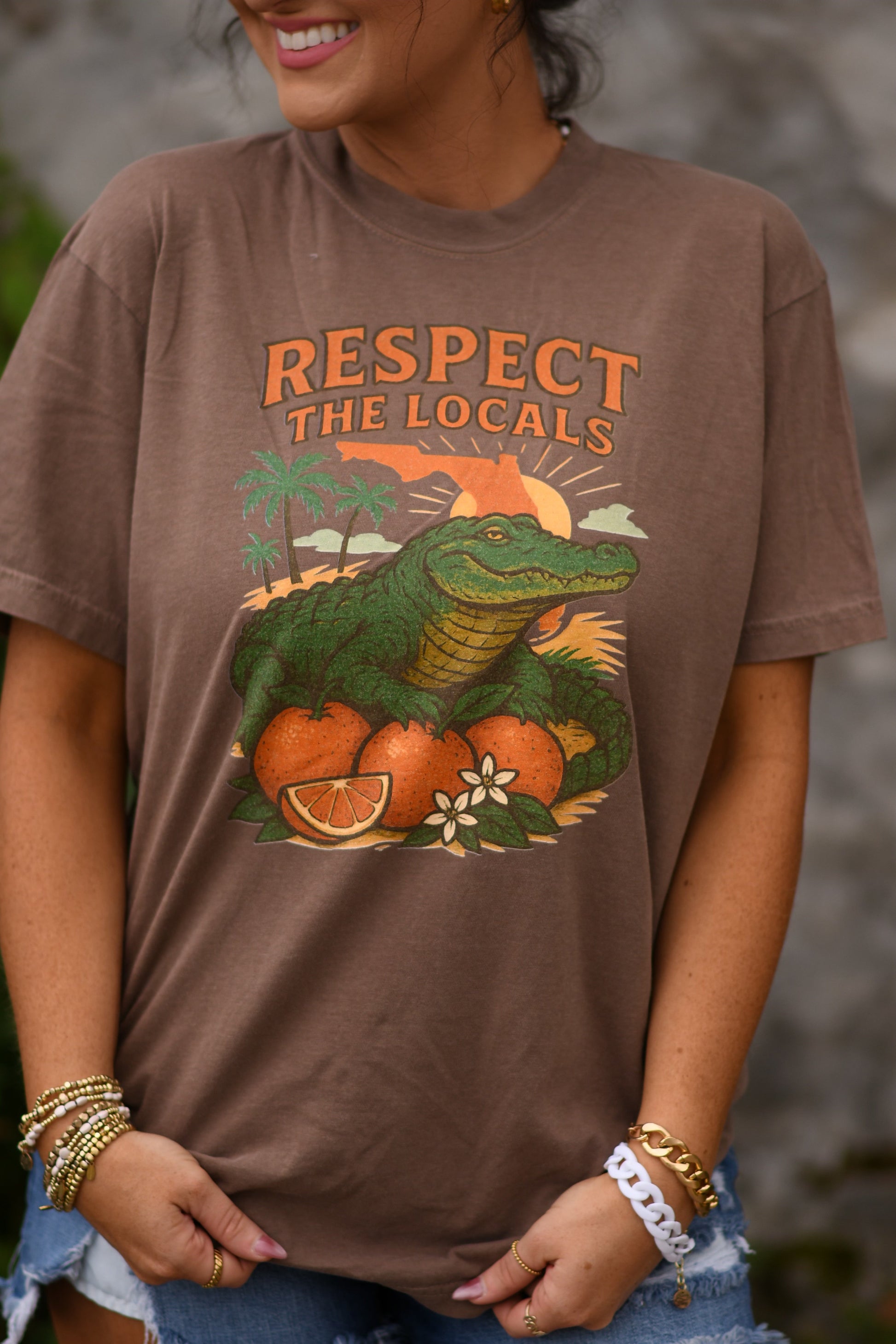 Respect The Locals Comfort Colors Tee