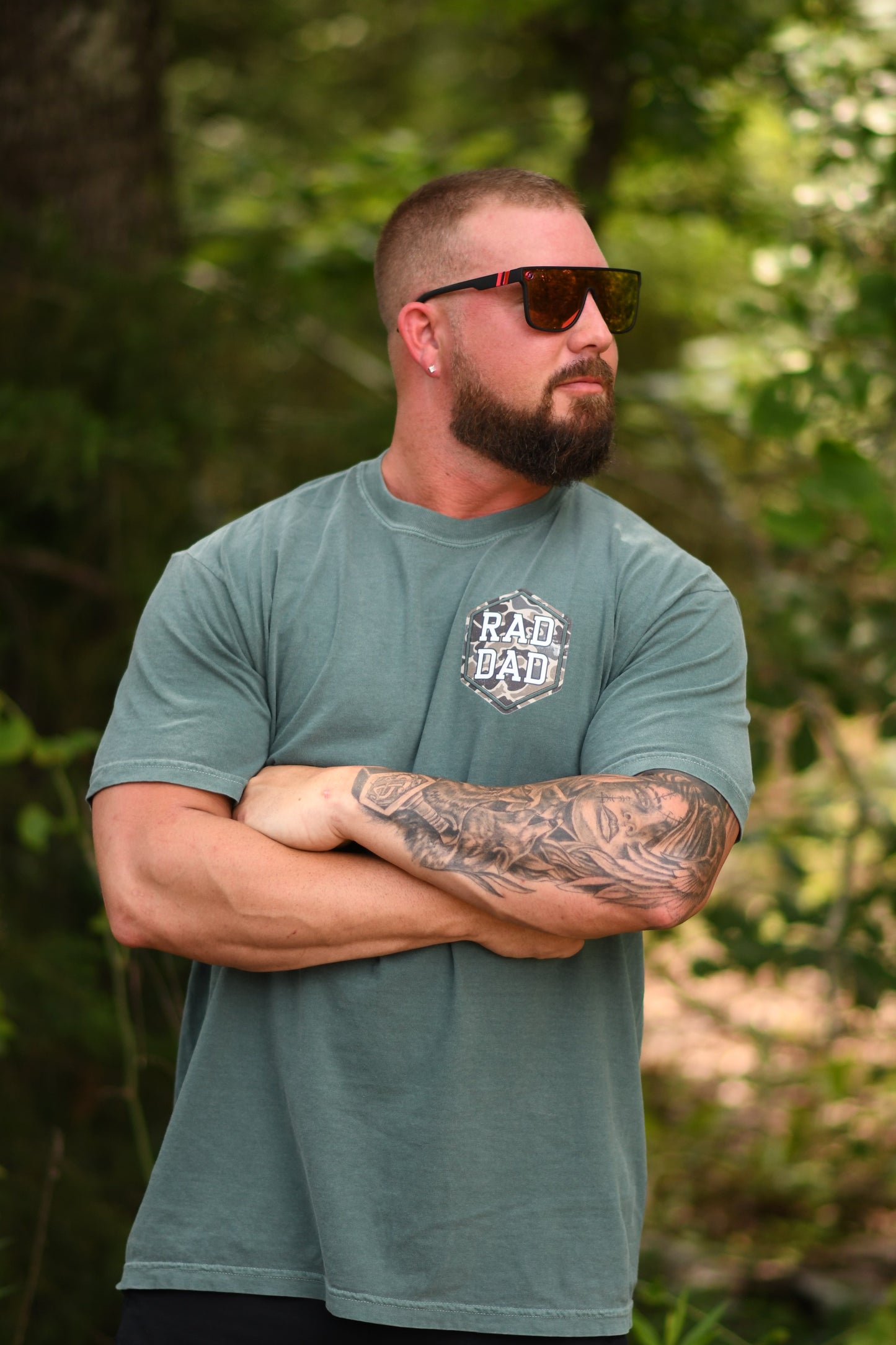 Rad dad camo tee