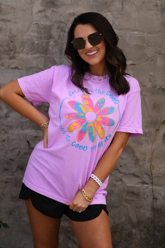 Focus On The Good Comfort Colors Tee