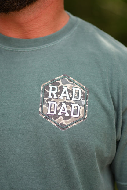Rad dad camo tee