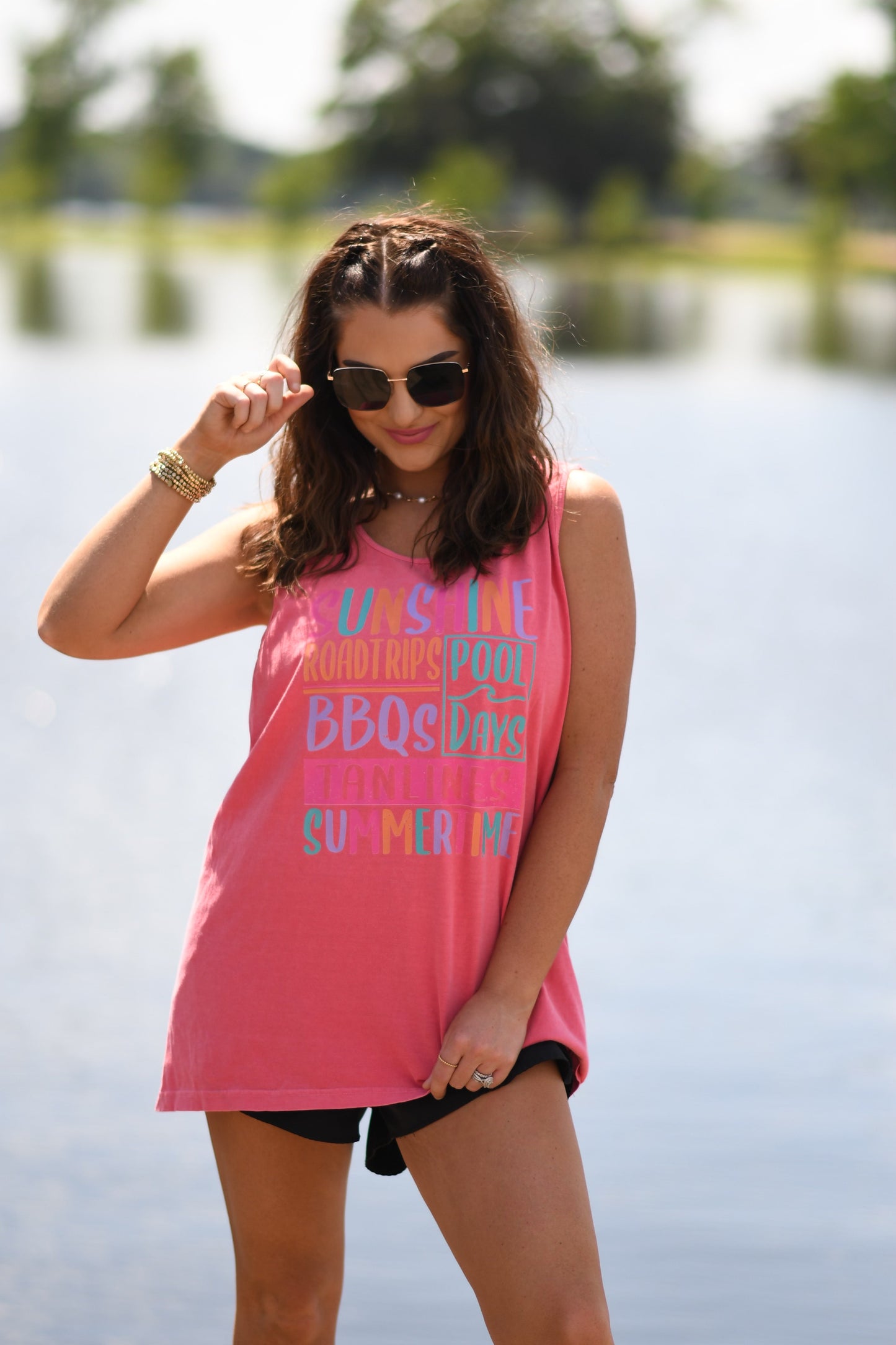 Summertime Comfort Colors Tank/Tee