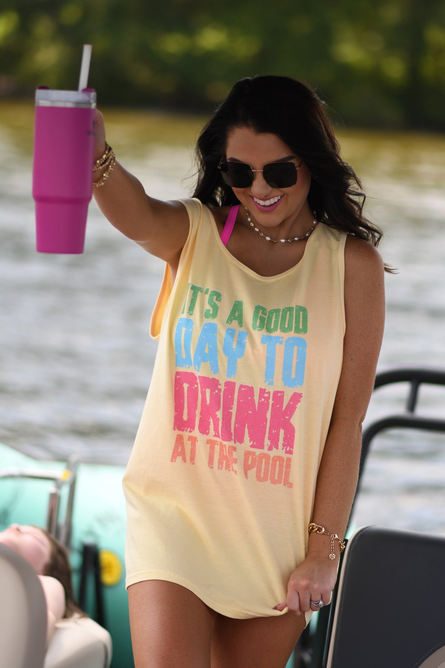 Drink at the pool