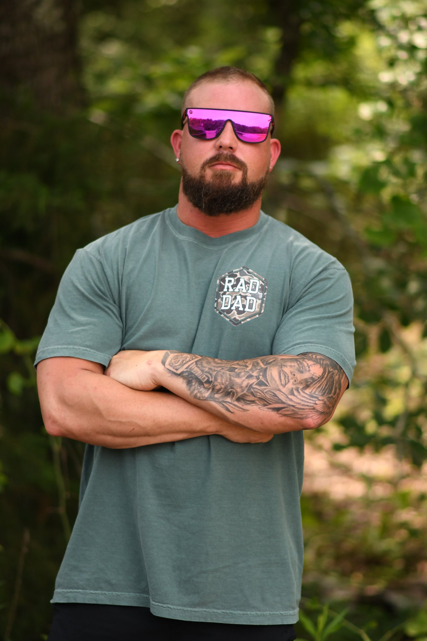Rad dad camo tee