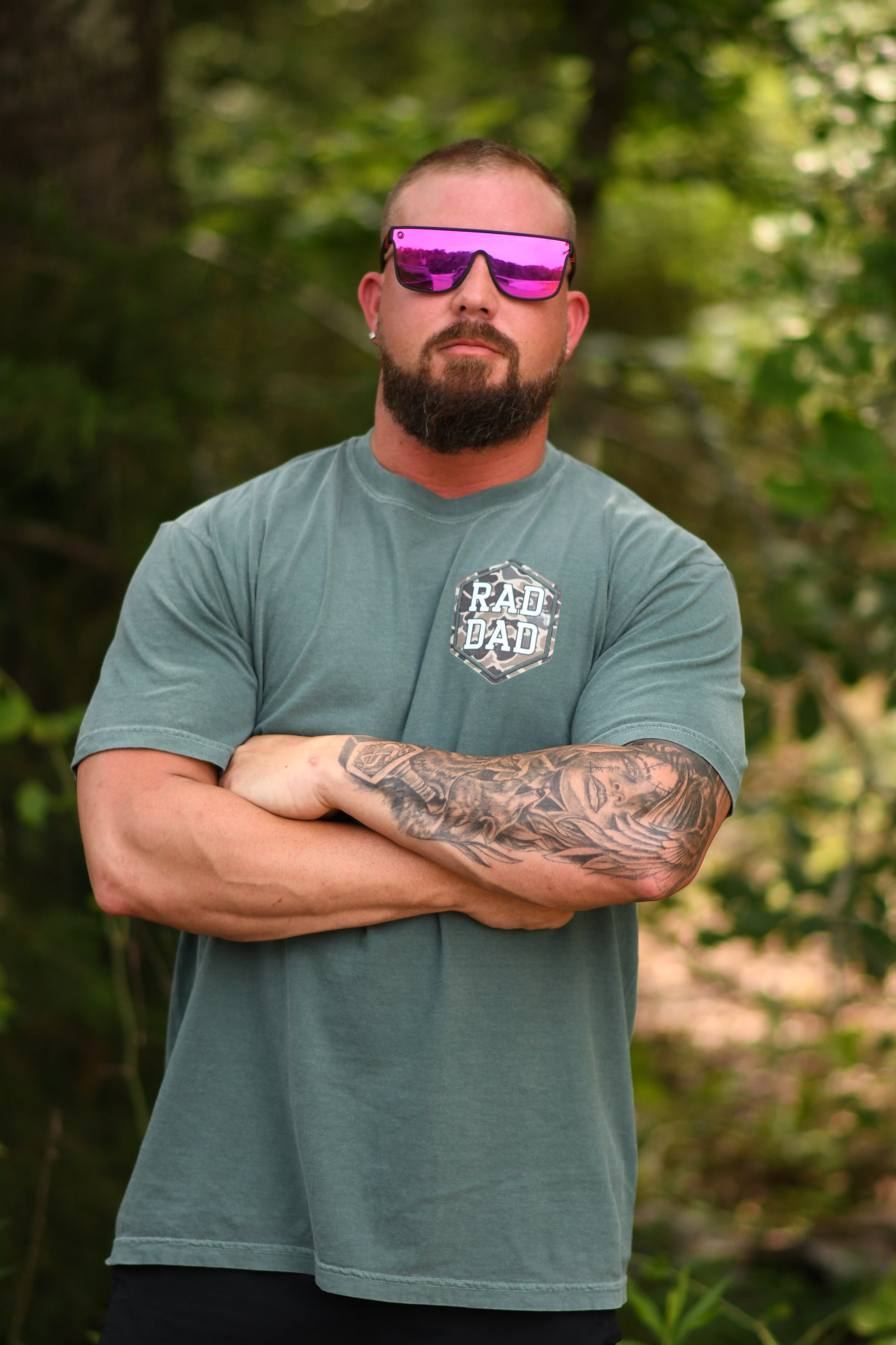 Rad dad camo tee