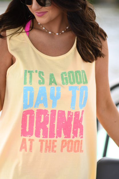 Drink at the pool