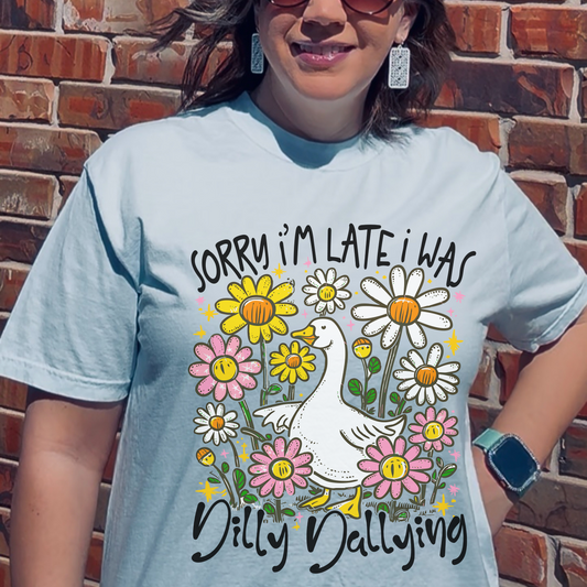 Dilly Dallying Comfort Colors Tee