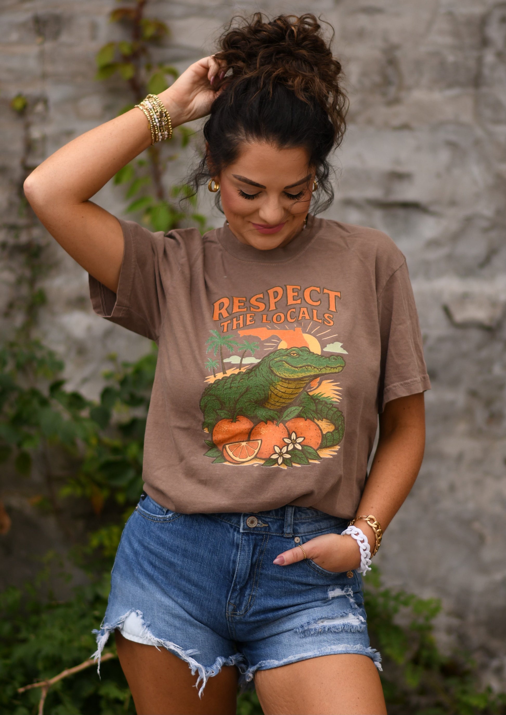 Respect The Locals Comfort Colors Tee