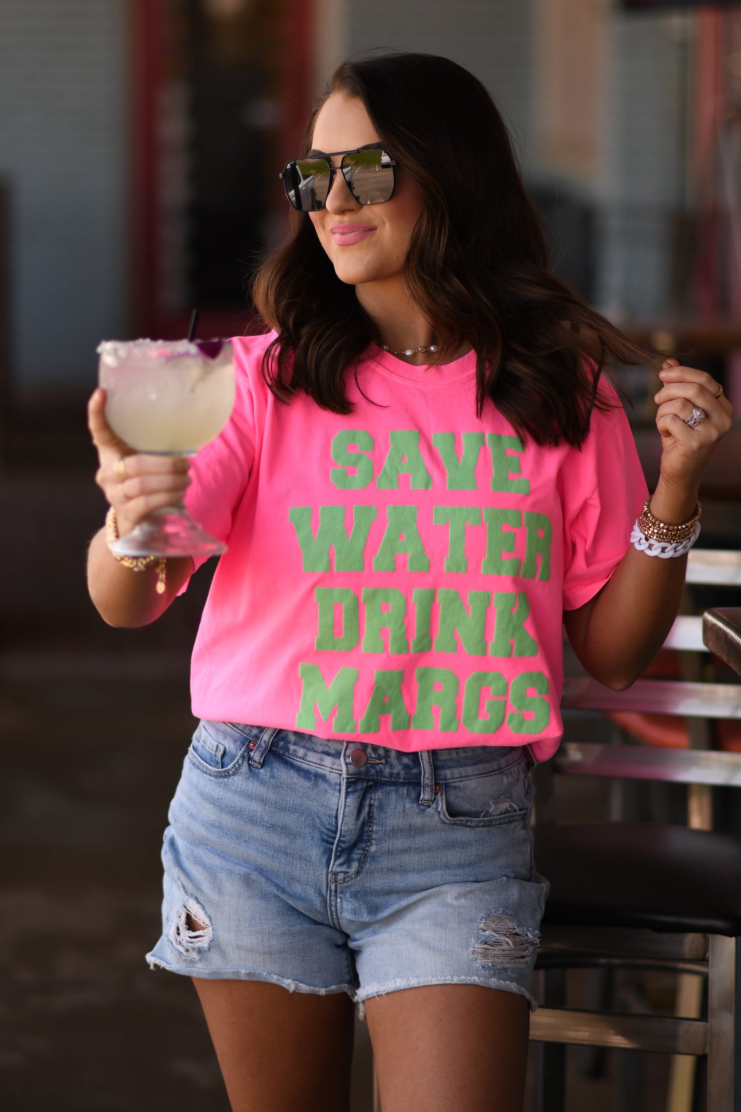 Save Water Drink Margs Comfort Colors Tee