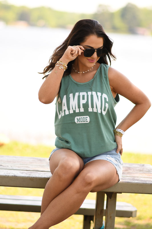 Camping Comfort Colors Tank/Tee