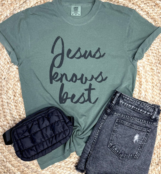 Jesus knows best