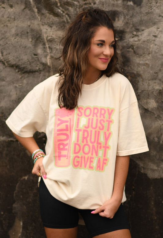Sorry I just truly don’t give af tee