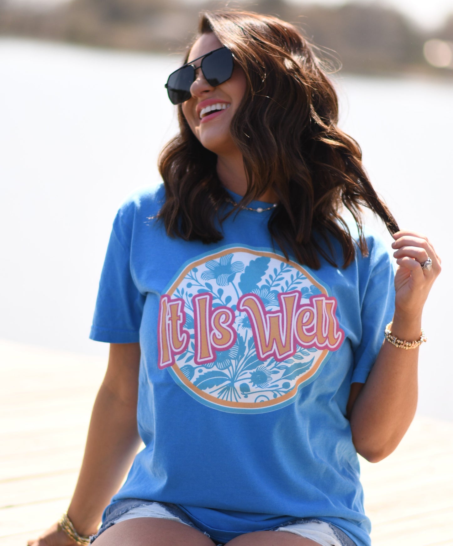It Is Well Comfort Colors Tee