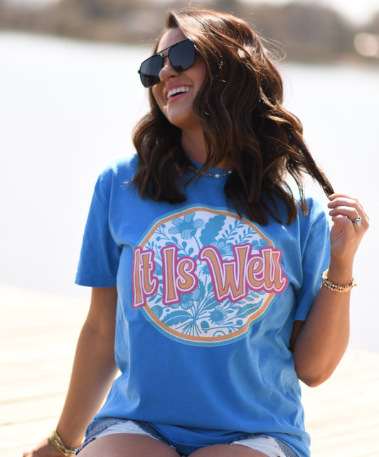 It Is Well Comfort Colors Tee
